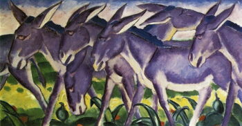 «Friso de burro – Franz Marc» Franz Marc