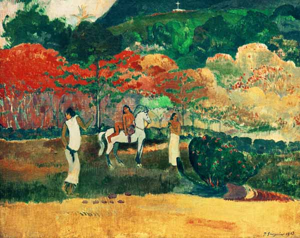 Mujeres y moho – Paul Gauguin Paul Gauguin 85x75