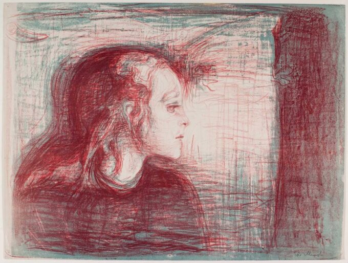 El niño enfermo I – Edvard Munch Edvard Munch 85x75