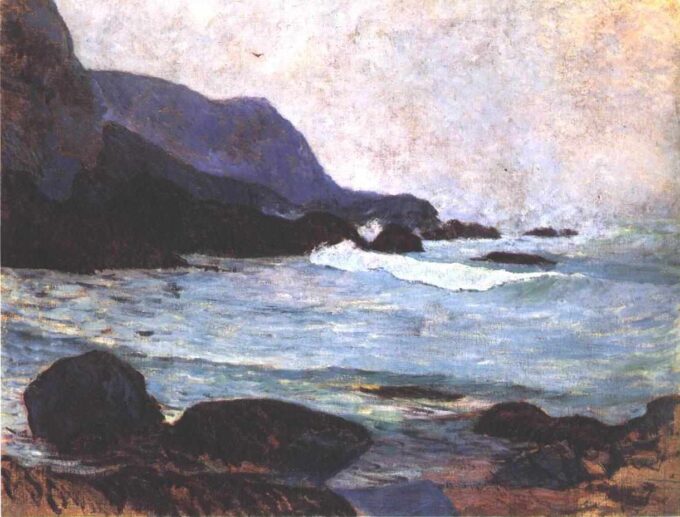 La costa de Bellangenay – Paul Gauguin Paul Gauguin 85x75