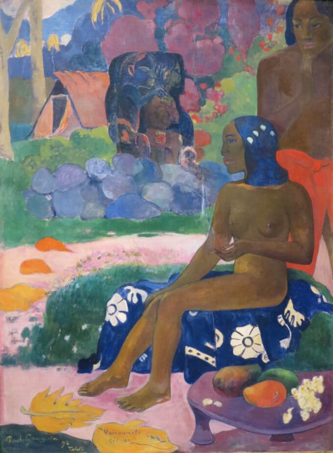 Su nombre es Vairaumati – Paul Gauguin Paul Gauguin 70x105