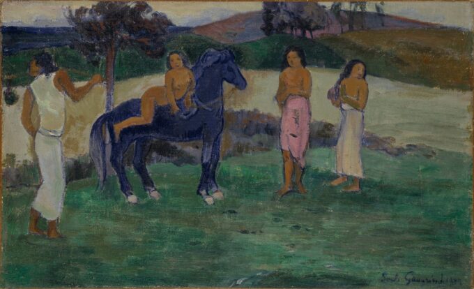 Cambio de residencia – Paul Gauguin Paul Gauguin 105x70