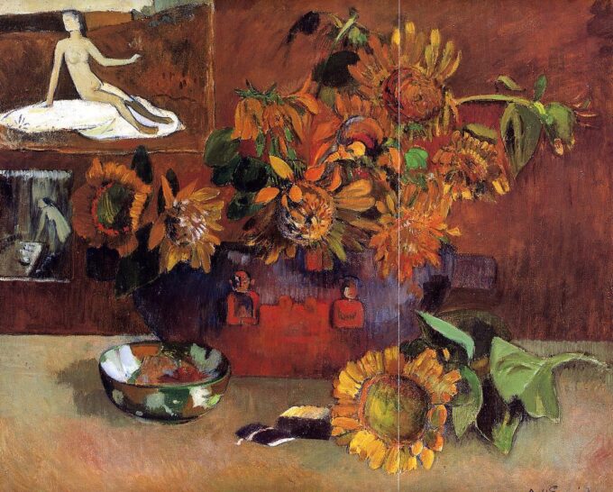 Naturaleza muerta con la Esperanza – Paul Gauguin Paul Gauguin 85x75