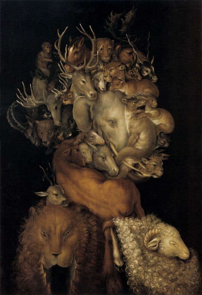 La Tierra – Arcimboldo Giuseppe Arcimboldo