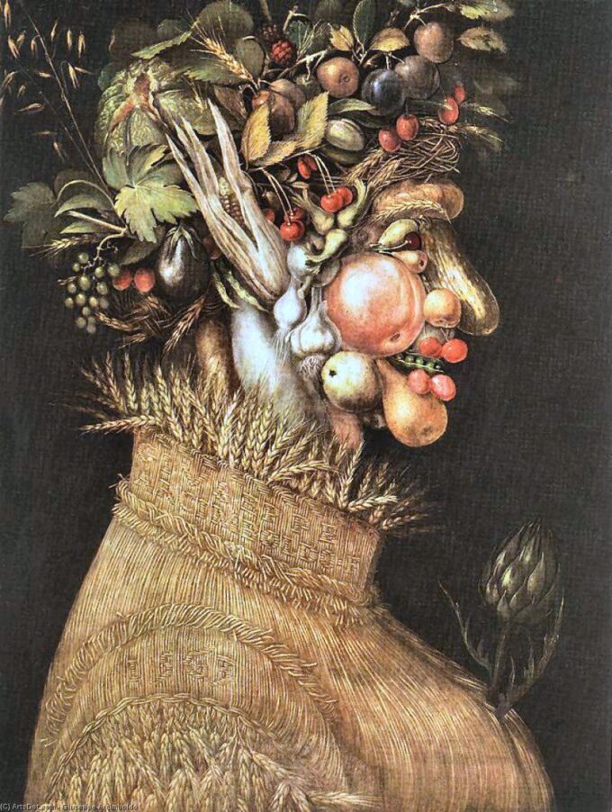 El verano – Arcimboldo Giuseppe Arcimboldo