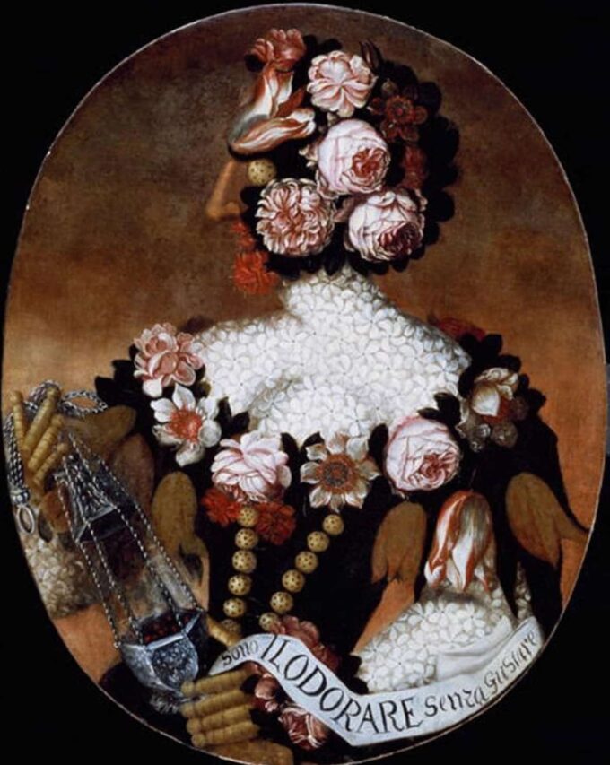 El sentido del olfato – Arcimboldo Giuseppe Arcimboldo