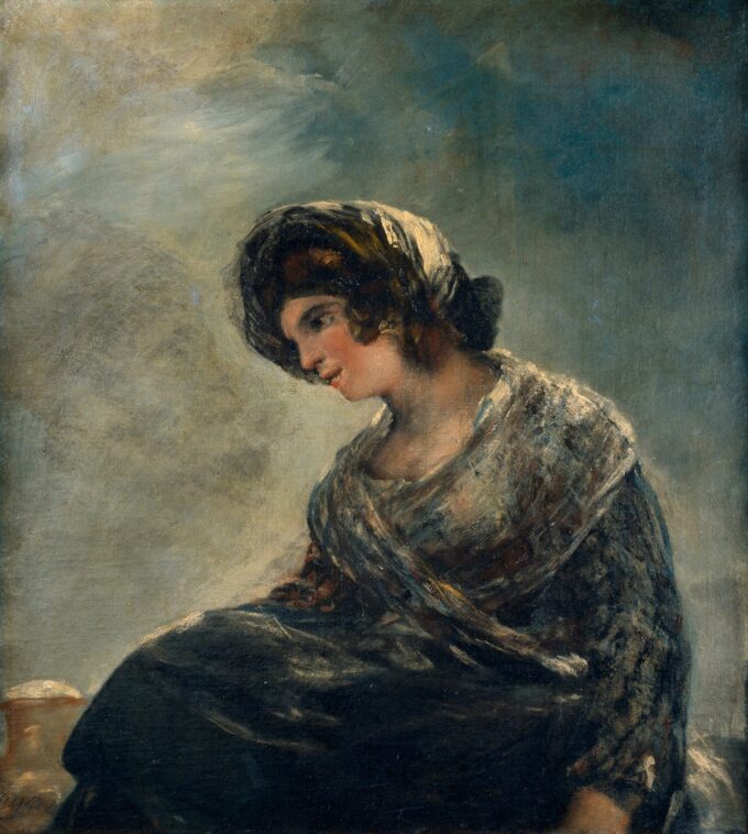 La lechera de Burdeos – Francisco de Goya Francisco de Goya 70x70