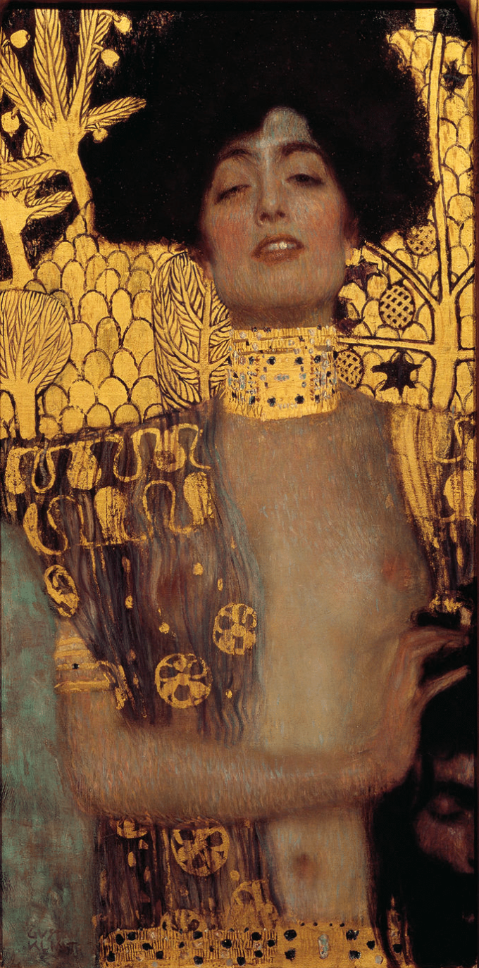 Judith con la cabeza de Holofernes – Gustav Klimt Cuadros Populares 70x140