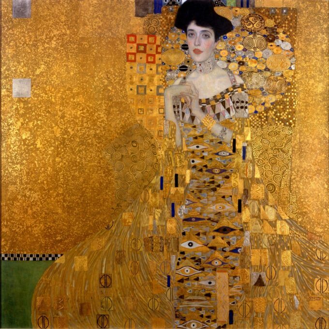 Retrato de Adele Bloch-Bauer I – Gustav Klimt Cuadros Populares 70x70