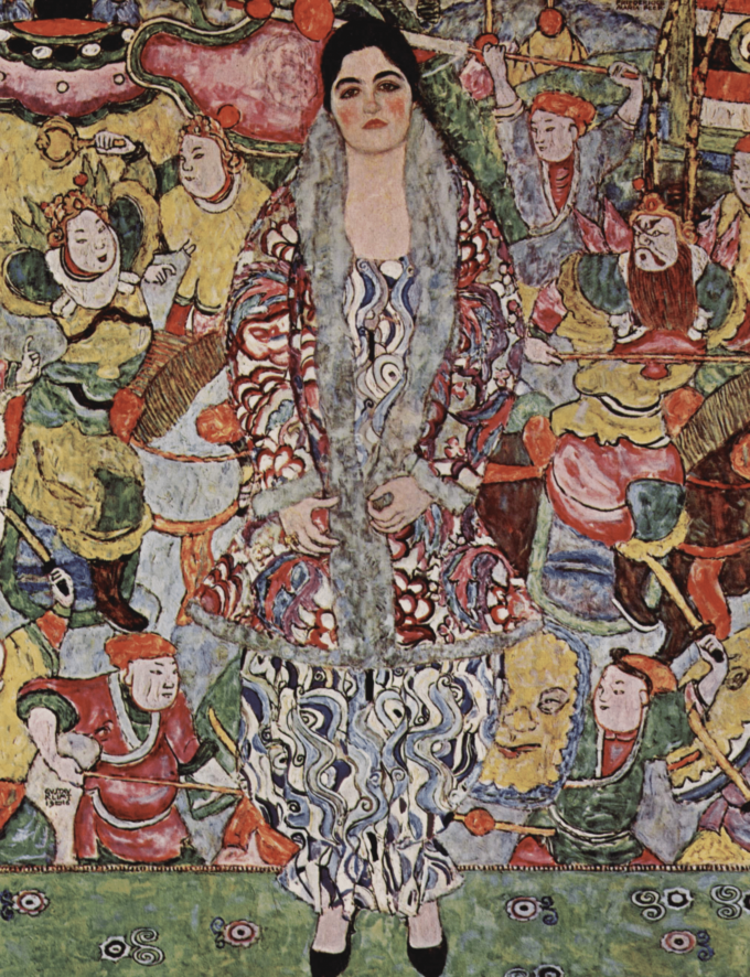 Retrato de Friederike Maria Beer – Gustav Klimt Gustav Klimt