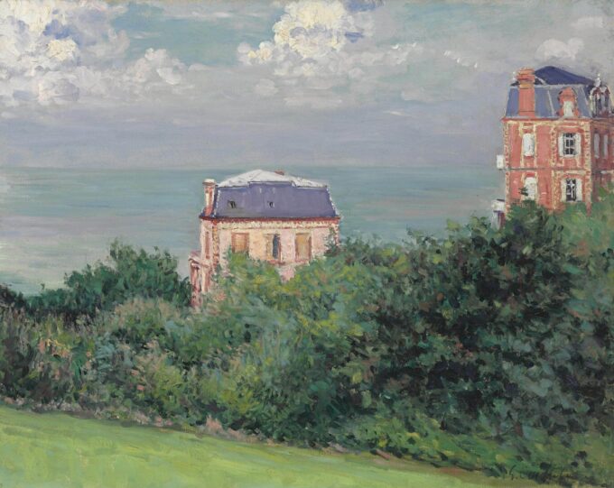 Ciudad en Villers-sur-Mer – Caillebotte Gustave Caillebotte 85x75