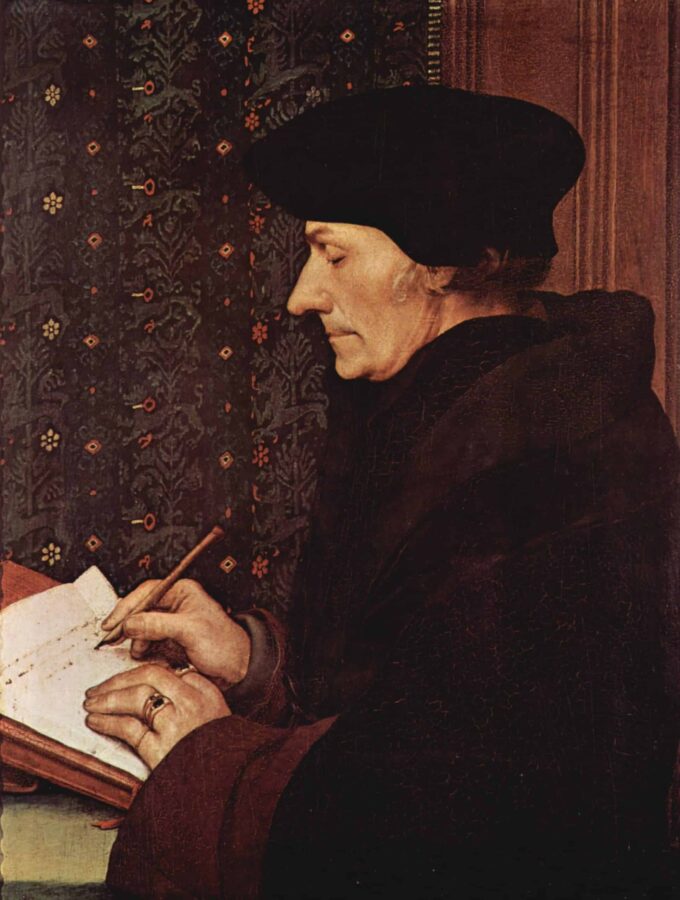 Erasmo – Hans Holbein el Joven Hans Holbein el Joven