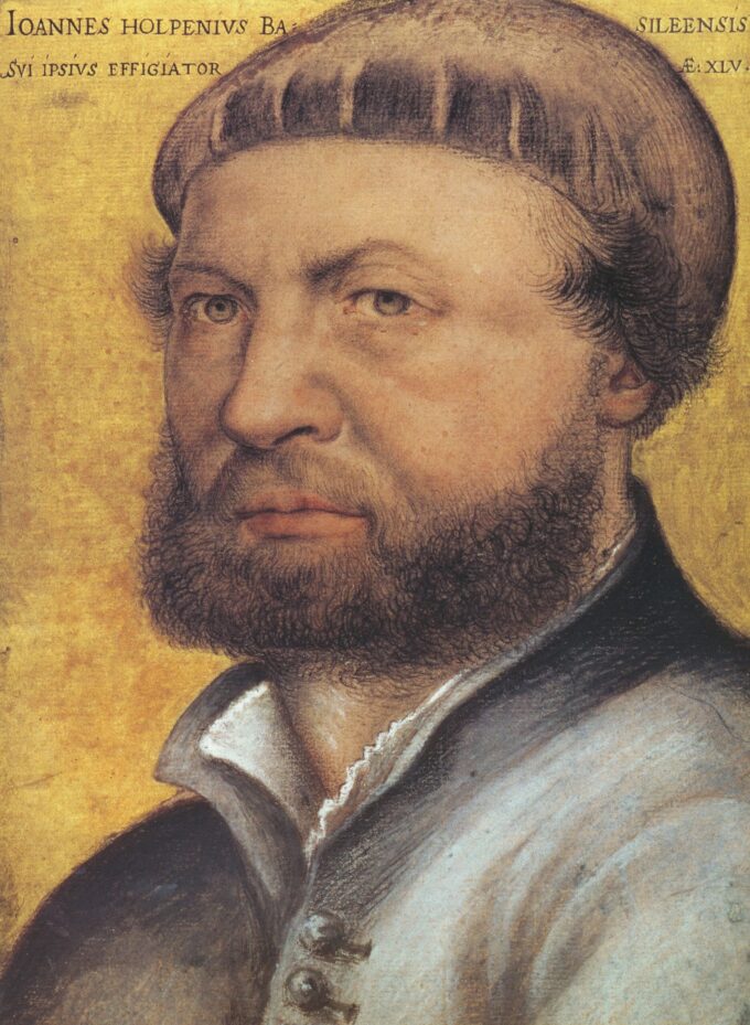 Autorretrato – Hans Holbein el Joven Hans Holbein el Joven