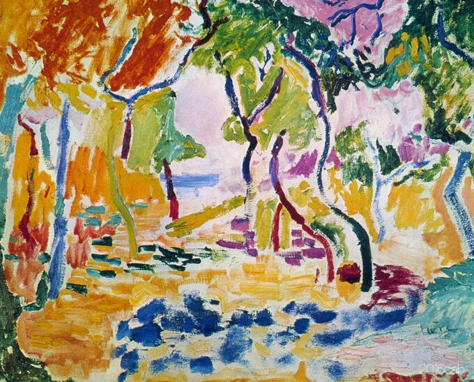 Paisaje en Collioure – Matisse Henri Matisse 85x75