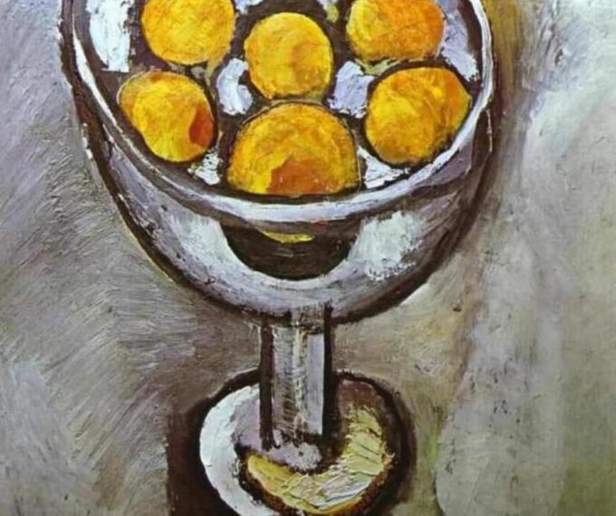 Un jarrón con naranjas – Matisse Henri Matisse 85x75