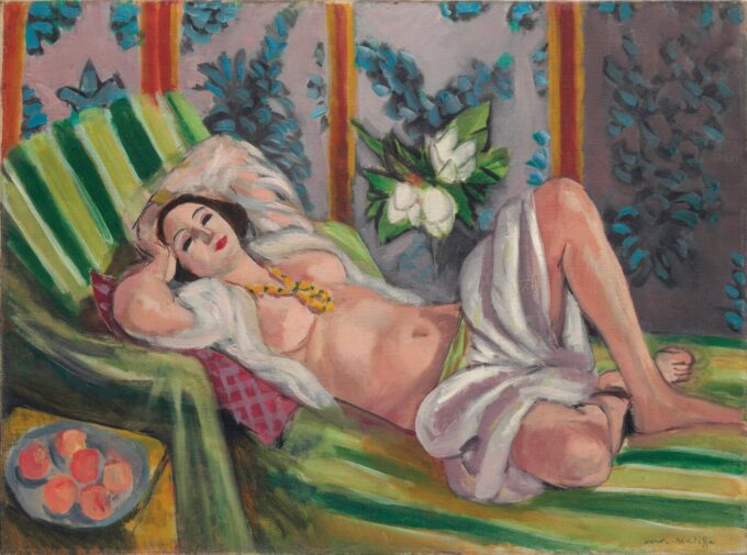 Odalisca con magnolias – Matisse Henri Matisse 85x75