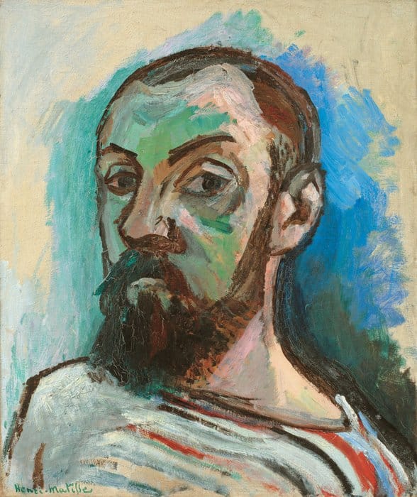 Autorretrato – Matisse Henri Matisse 70x85