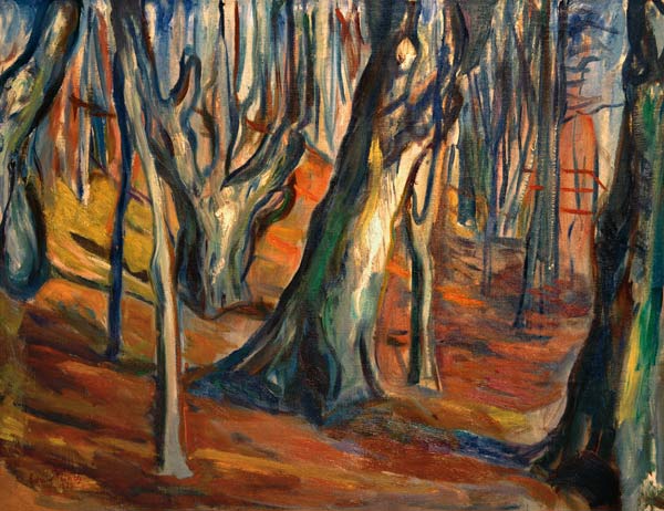 Otoño (Árboles viejos, Ekely) – Edvard Munch Edvard Munch 85x75