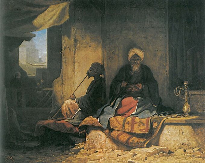 En el bazar turco – Carl Spitzweg Carl Spitzweg 85x75