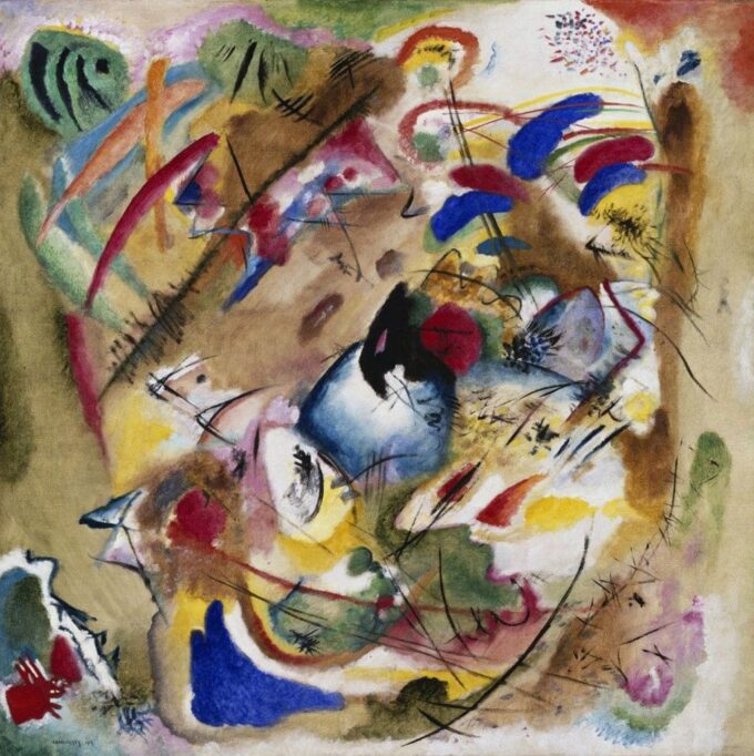 Improvisación soñadora – Vassily Kandinsky Vasili Kandinski 70x70