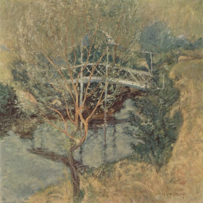 El puente blanco – John Henry Twachtman John Henry Twachtman