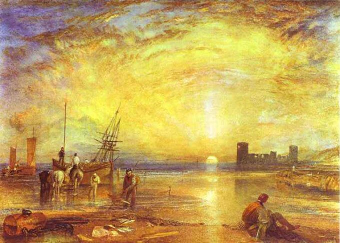 Castillo de Flint – William Turner William Turner 105x70