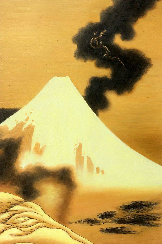 Dragón volador sobre el Monte Fuji – Katsushika Hokusai Katsushika Hokusai