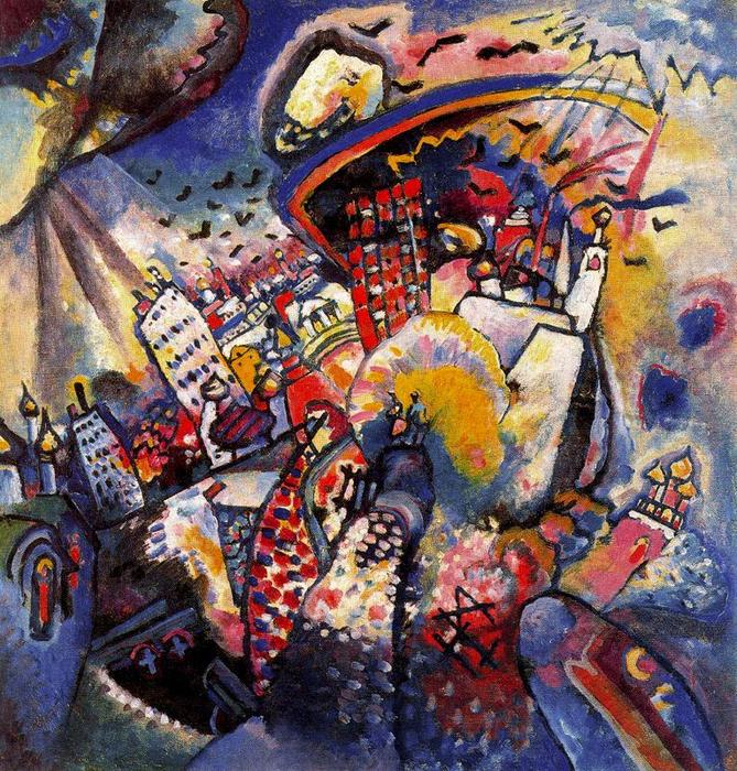 Moscú I – Vassily Kandinsky Vasili Kandinski 70x70