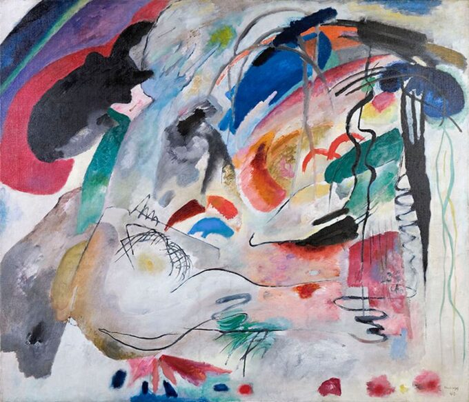 Improvisación – Vassily Kandinsky Vasili Kandinski 85x75