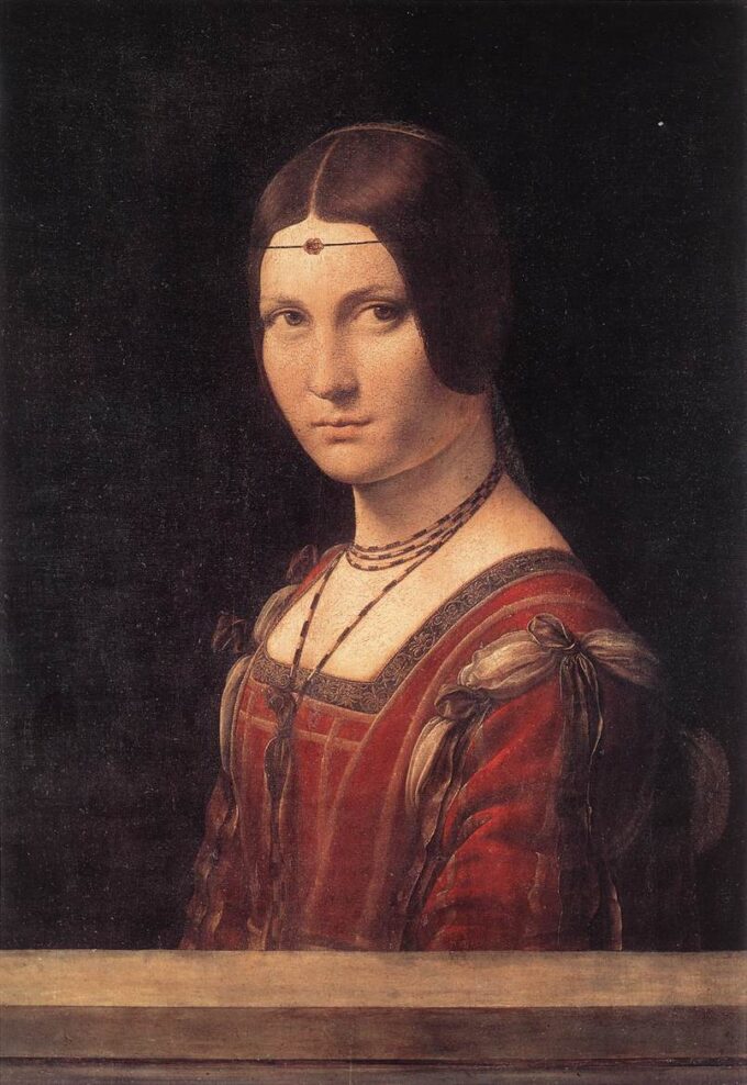 La Bella Ferronière – Leonardo da Vinci Leonardo da Vinci 70x105