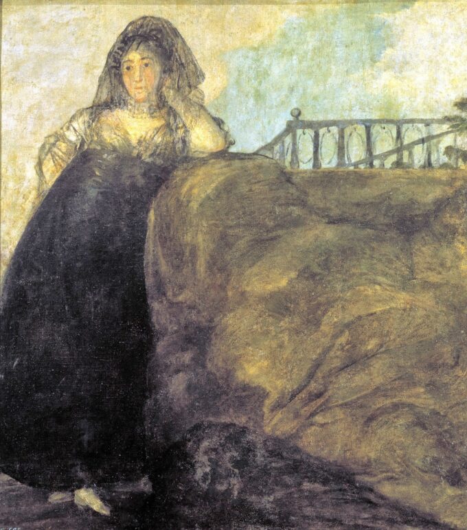 La Léocadia – Francisco de Goya Francisco de Goya 70x70