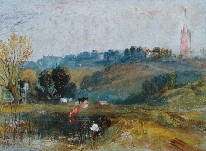 Paisajes cerca de Petworth – William Turner William Turner 105x70