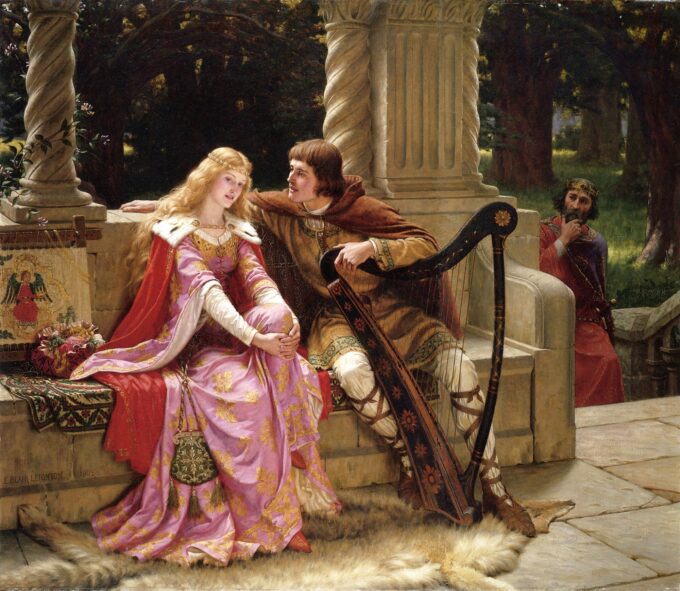 Tristán e Isolda – Edmund Leighton Edmund Leighton