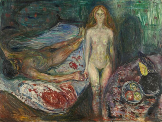 La muerte de Marat – Edvard Munch Edvard Munch 85x75