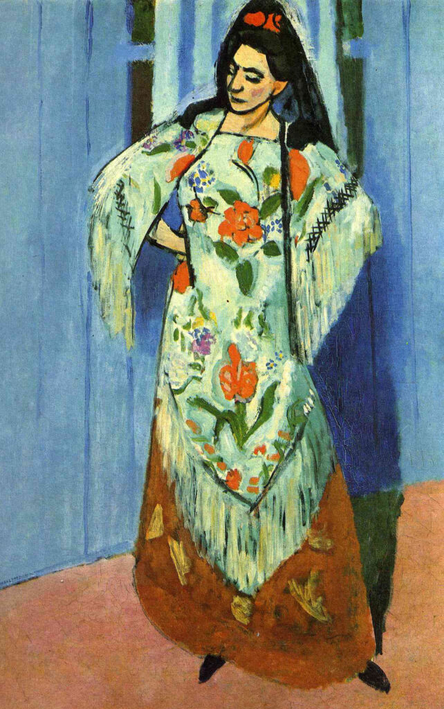 El chal de Manila – Matisse Henri Matisse 70x105