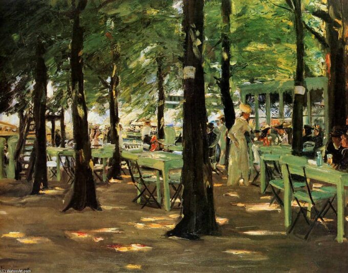 « Restaurante De Oude Vink » en sufrimiento – Max Liebermann Max Liebermann