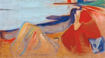 «Melancolía de Edvard Munch» Edvard Munch