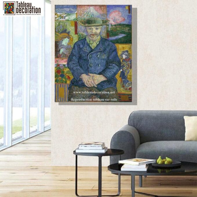 El padre Tanguy – Van Gogh Vincent Van Gogh 70x85 4