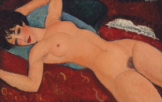 Desnudo acostado – Amedeo Modigliani Amedeo Modigliani