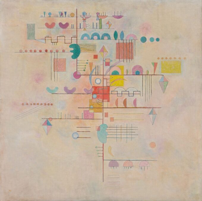 Ascensión grácil – Vassily Kandinsky Vasili Kandinski 70x70