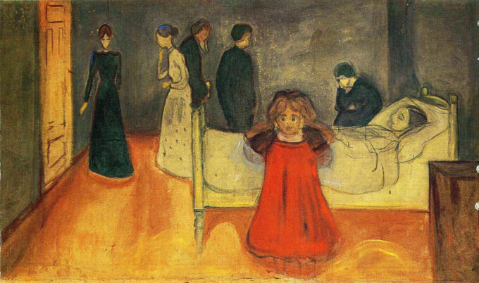 La madre muerta – Edvard Munch Edvard Munch 120x70