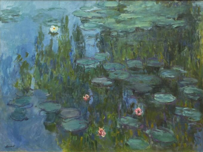 «Nenúfares de Claude Monet» Claude Monet