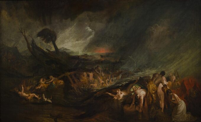 El diluvio – William Turner William Turner 105x70