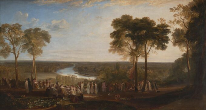 Colina de Richmond – William Turner William Turner 140x70