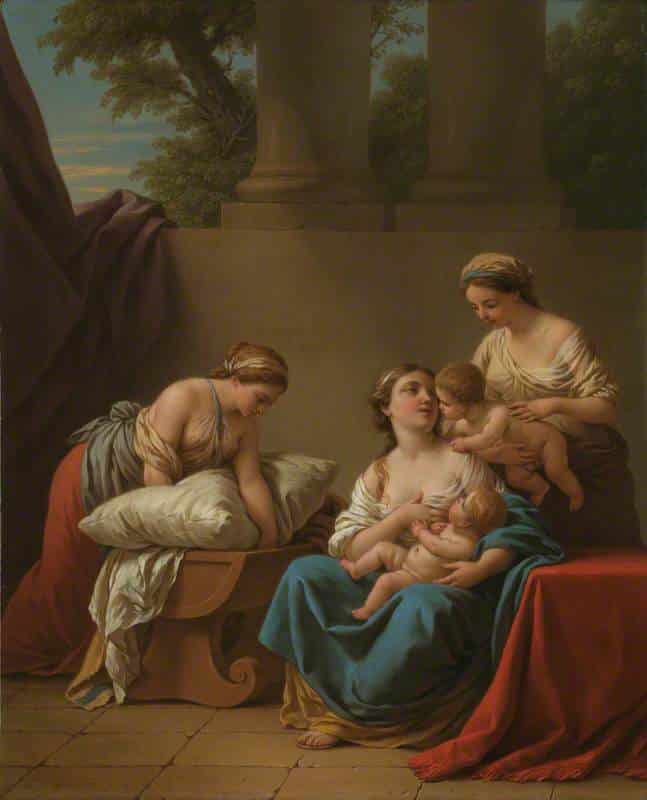 Amor Maternal – Louis Jean François Lagrenée Louis Jean François Lagrenée 70x85