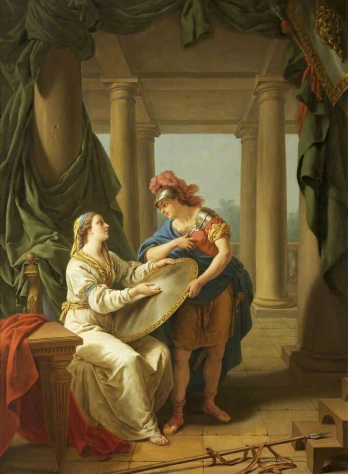 La espartana – Louis Jean François Lagrenée Louis Jean François Lagrenée 70x105