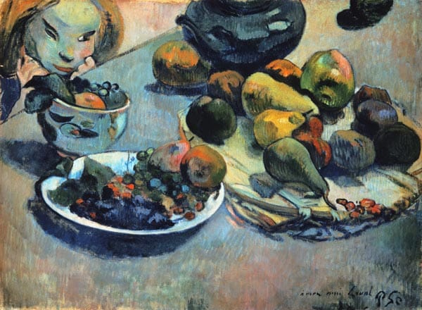 Naturaleza muerta con frutas – Paul Gauguin Paul Gauguin 105x70