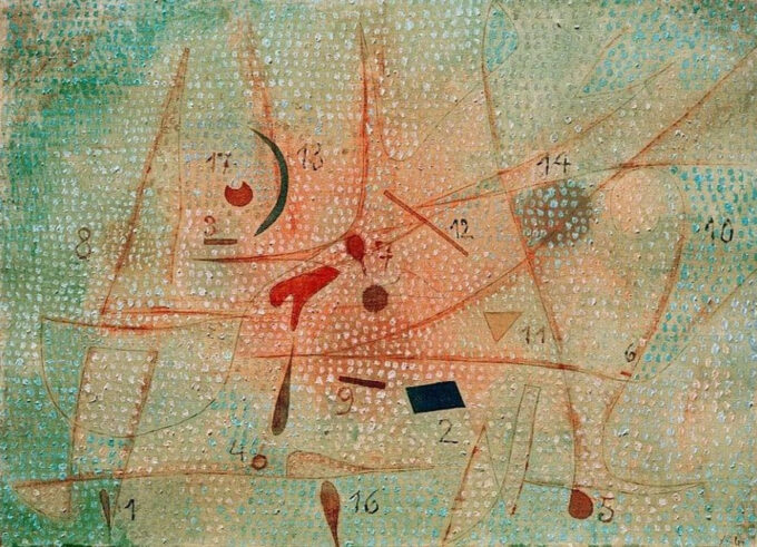 «Diecisiete especias – Paul Klee» Paul Klee