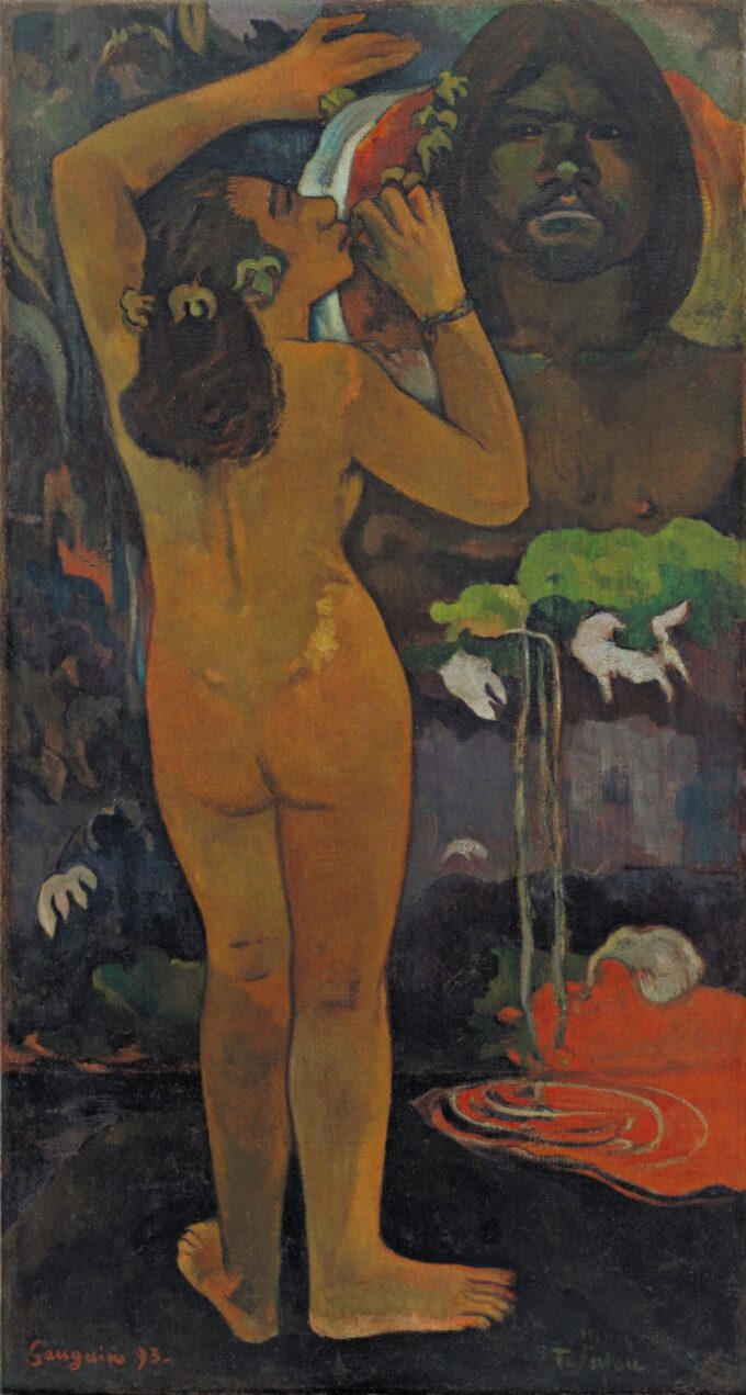 Hina Tefatou – Paul Gauguin Paul Gauguin 70x140