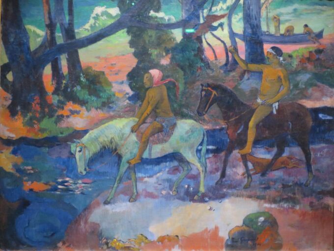 El gué – Paul Gauguin Paul Gauguin 85x75